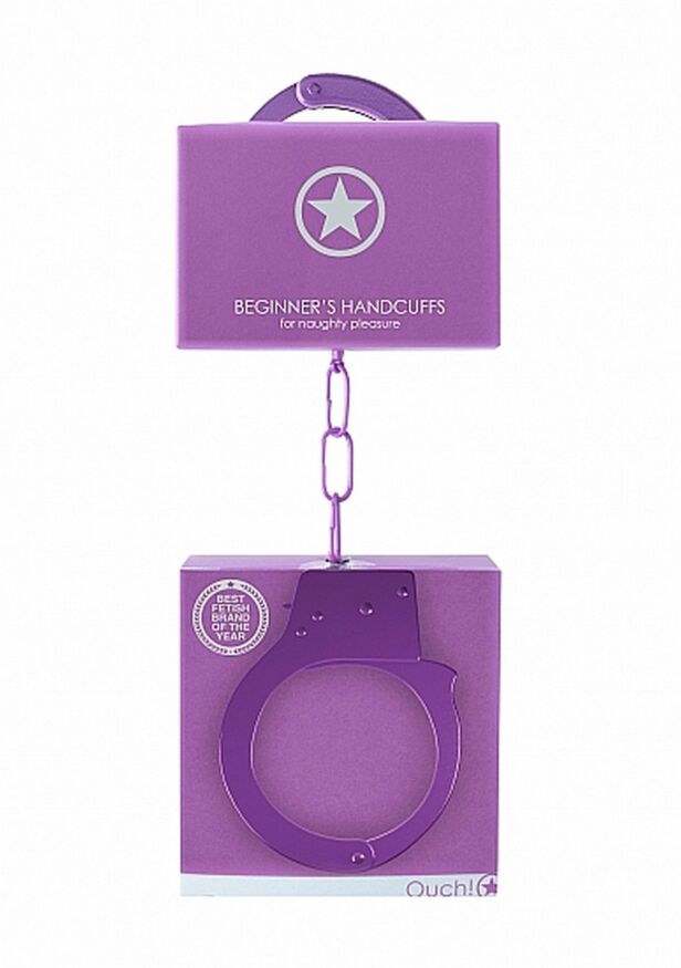 Наручники - Ouch! Beginner's Handcuffs Purple