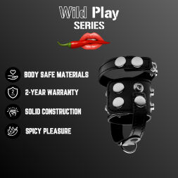 Бондаж для пеніса та яєчок - Erospace Wild Play Cock And Ball Strap C20