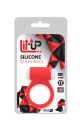 Эрекционное кольцо LIT-UP SILICONE STIMU RING 3, RED