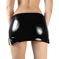 Сексуальная виниловая юбка Art of Sex - Stella, размер L-2XL, цвет черный