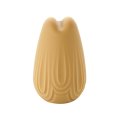 Мини-вибратор для клитора с фигурным узором Sweet Em Velvet Lure,10 режимов вибрации, желтый