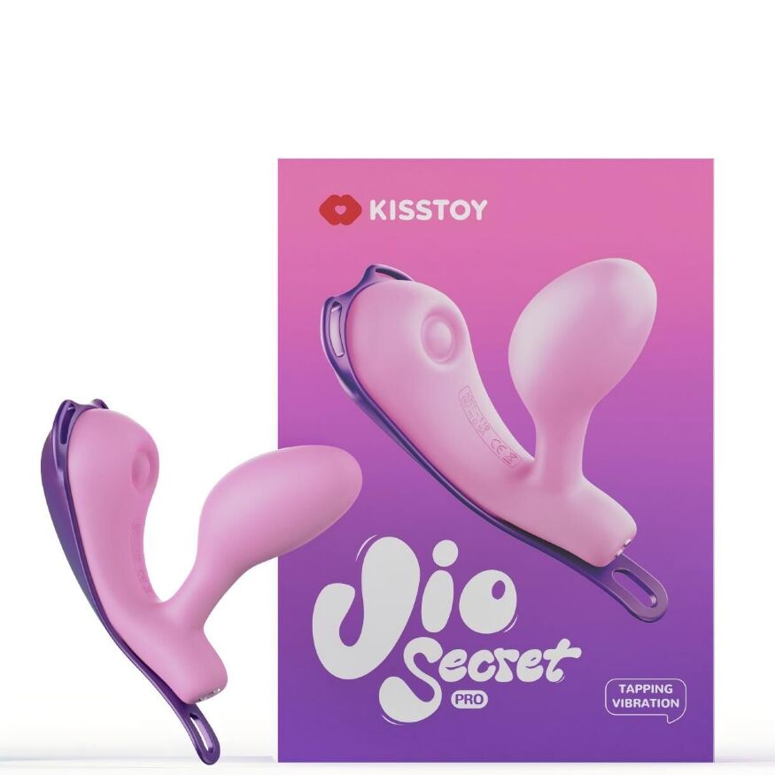 Вибратор в трусики KISSTOY Viosecret Pro, с пульсацией для клитора, трусики-стрепы в комплекте
