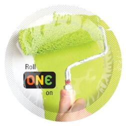 Набір презервативів латексних ONE Color Sensations різнокольорові (ціна за упаковку, 100 шт.)
