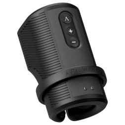 Вібруючий мастурбатор Arcwave Zing Black, відкритий, чорний