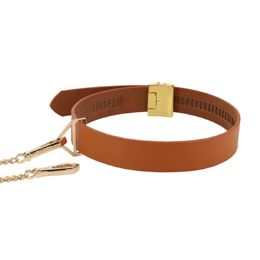 БДСМ-набір LOCKINK Bondage &amp; Restraint Brown Set