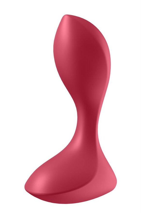T360164 Анатомическая анальная пробка с вибрацией Satisfyer Backdoor Lover Red
