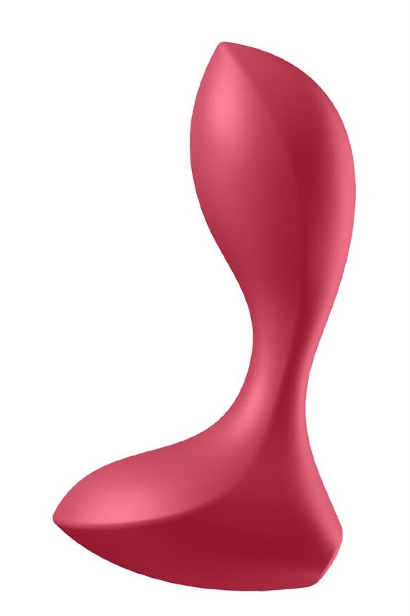 T360164 Анатомическая анальная пробка с вибрацией Satisfyer Backdoor Lover Red
