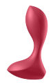 T360164 Анатомическая анальная пробка с вибрацией Satisfyer Backdoor Lover Red
