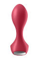 T360164 Анатомическая анальная пробка с вибрацией Satisfyer Backdoor Lover Red