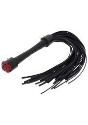 Флогер Taboom Wild Roses Whip з декоративною трояндою на рукоятці