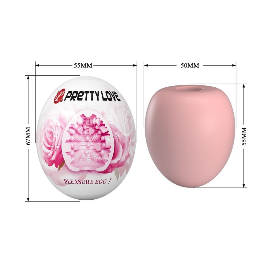 Мастурбатор яйцо Pretty Love - Pleasure Egg I, BM-00900T90