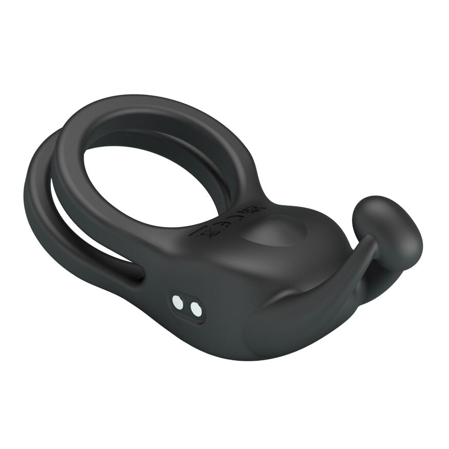 Кільце ерекційне Pretty Love - Goodwin Vibrating Double Penis Ring, BI-210222