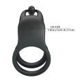 Кільце ерекційне Pretty Love - Goodwin Vibrating Double Penis Ring, BI-210222
