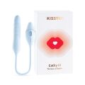Пульсатор з вакуумним стимулятором KISSTOY Cathy III Light Blue, 5 режимів вакууму, 10 режимів пульс