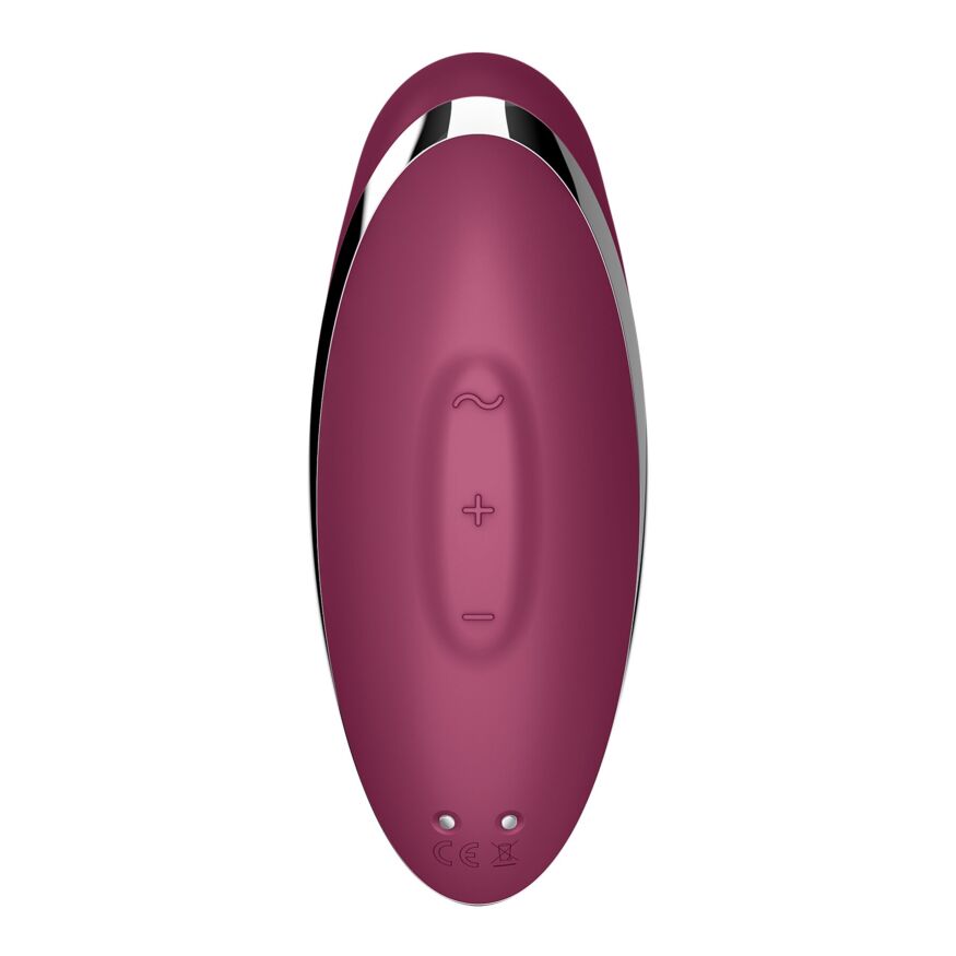Вибростимулятор-пульсатор Satisfyer Tap &amp; Climax 2 Red