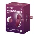 Вибростимулятор-пульсатор Satisfyer Tap &amp; Climax 2 Red