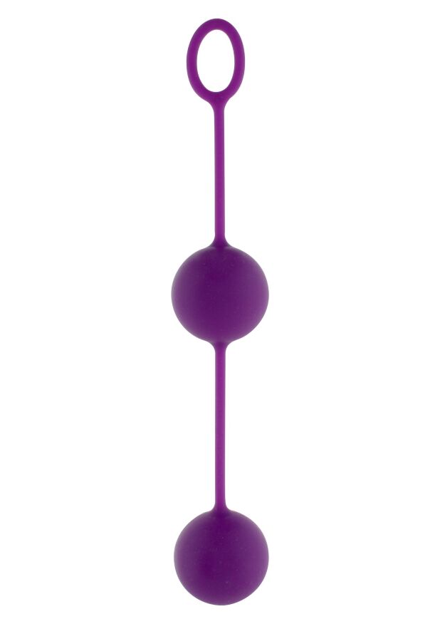 Вагинальные шарики Rock &amp; Roll Balls фиолетовые ToyJoy