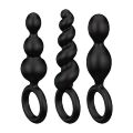 Набор анальных цепочек Satisfyer Booty Call set of 3 Black