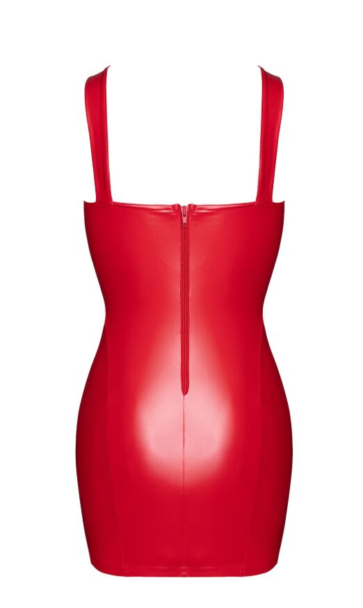 Платье Noir Handmade F364 Bombshell Lace-Up Mini Dress Red L