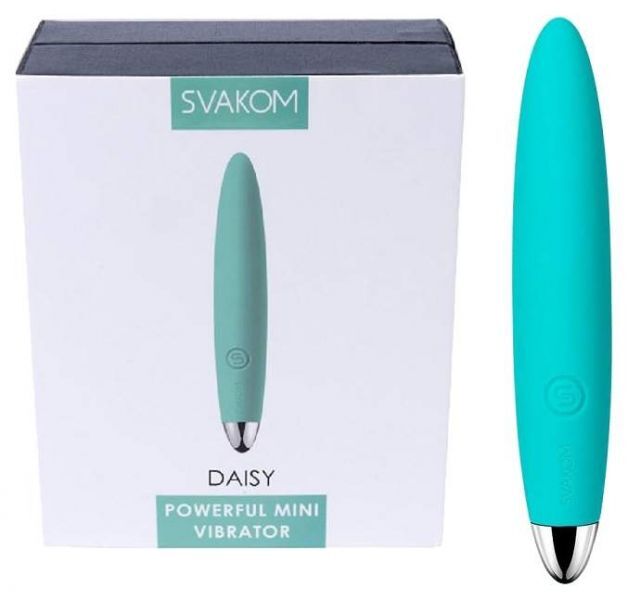 Компактный Вибростимулятор Клитора  Svakom Daisy, Green