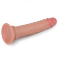 Сверхреалистичный фалоимитатор - Dual-Layered Silicone Cock 7" Flesh